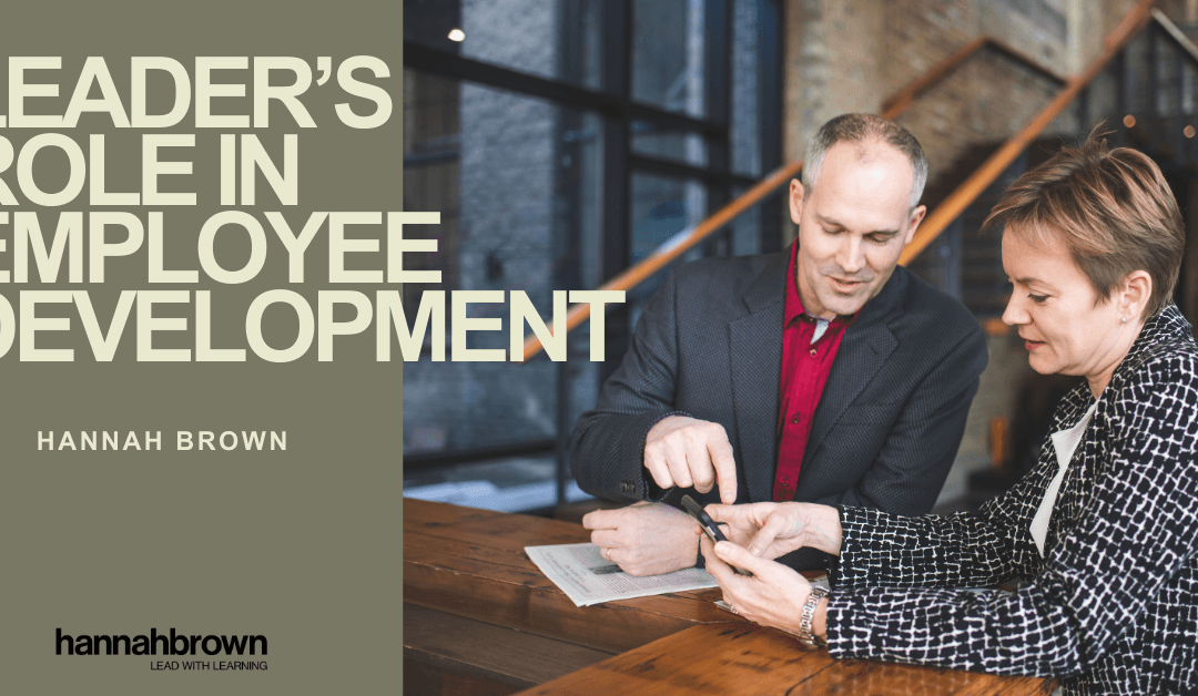 Leader’s role in employee development